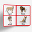 Wild Animals - Early Learning Board Book With Large Font