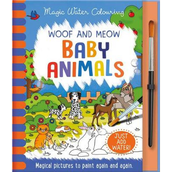 Magical Water Colouring - Baby Animals