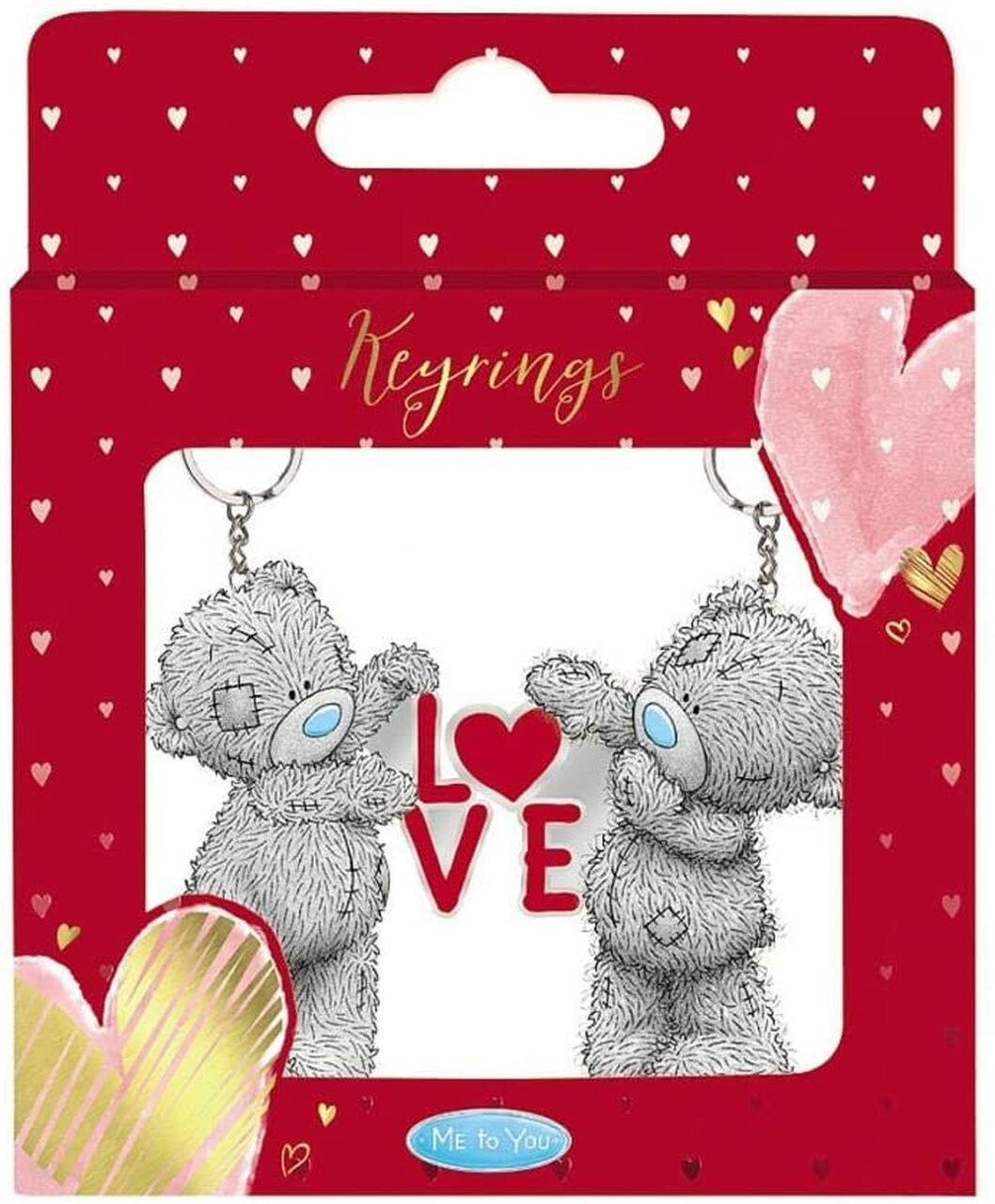 Me To You 2 Part Keyring