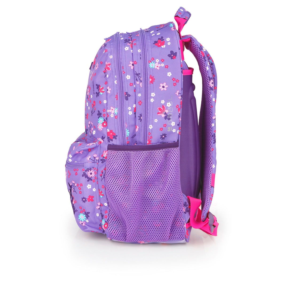 School Bag 2 Zip Fit A4 Purple 