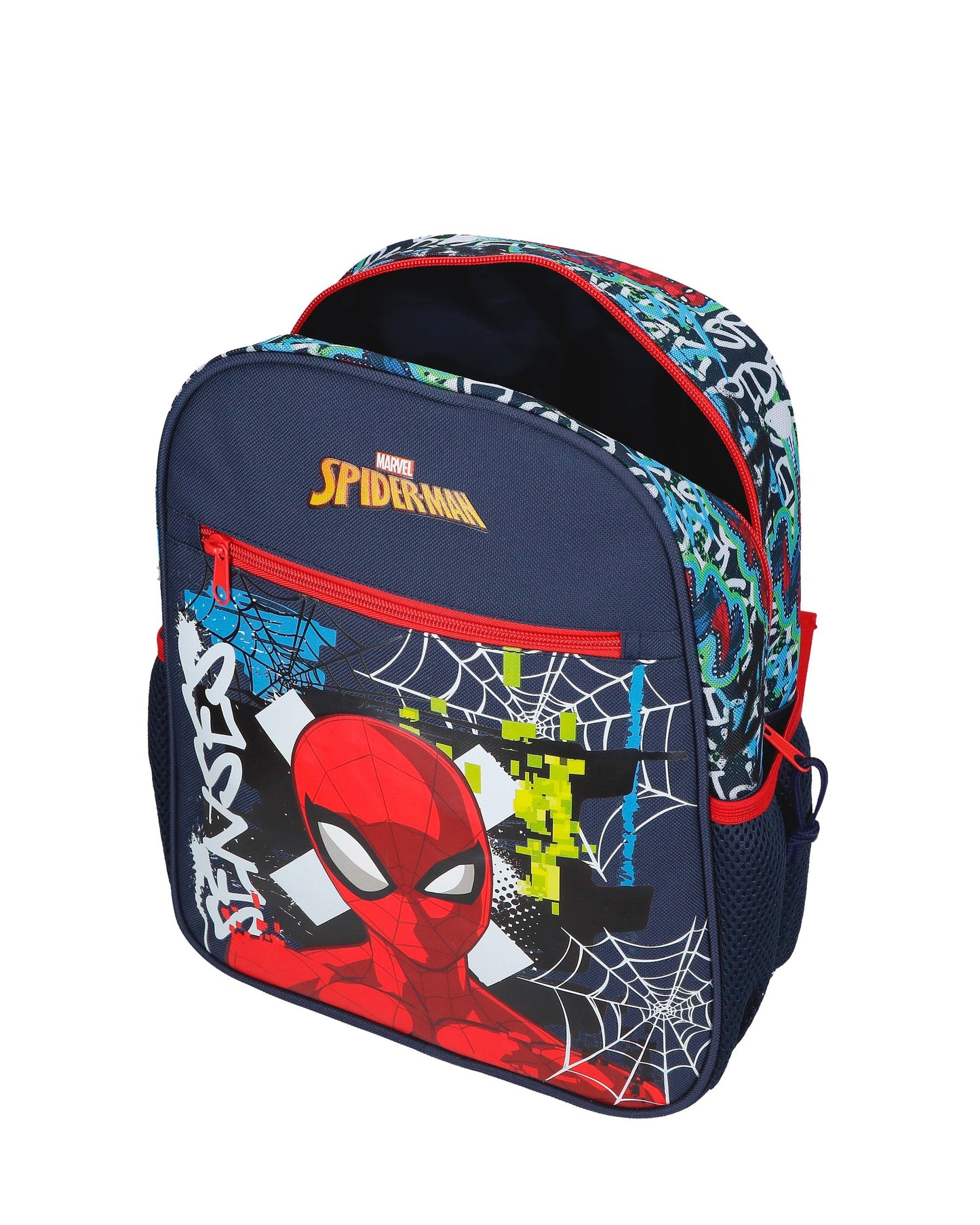 Spiderman School bag 1 zip fit A4