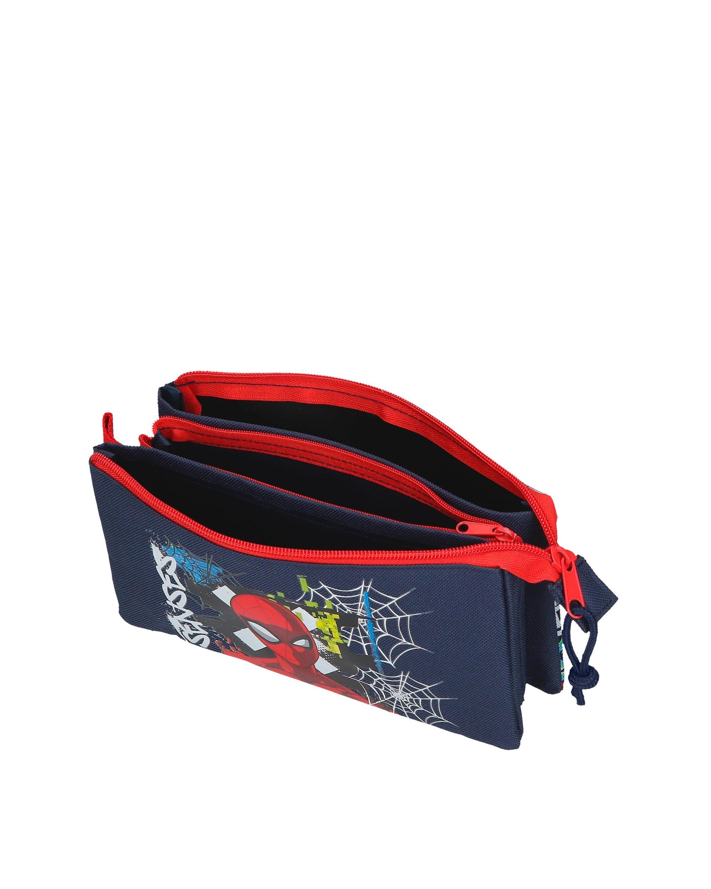 Marvel Spiderman Graffiti 3-Compartment Pencil Case