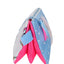 Minnie Flowers 2 zip 3 Compartment pencil case