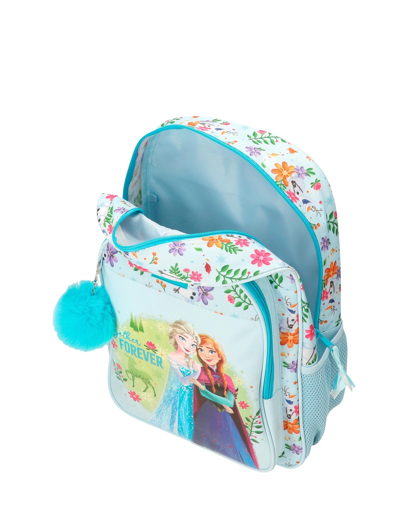 Disney Frozen Forever School Backpack - 1 large compartment fit A4