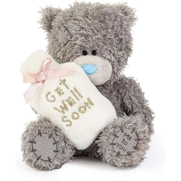 Me to You Tatty Teddy Plush 10cm High Get Well Soon Bear Holding Novelty Hot Water Bottle