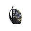 Seven Zaino Dual Golden Paint Backpack - 2 Large compartments Fit A4
