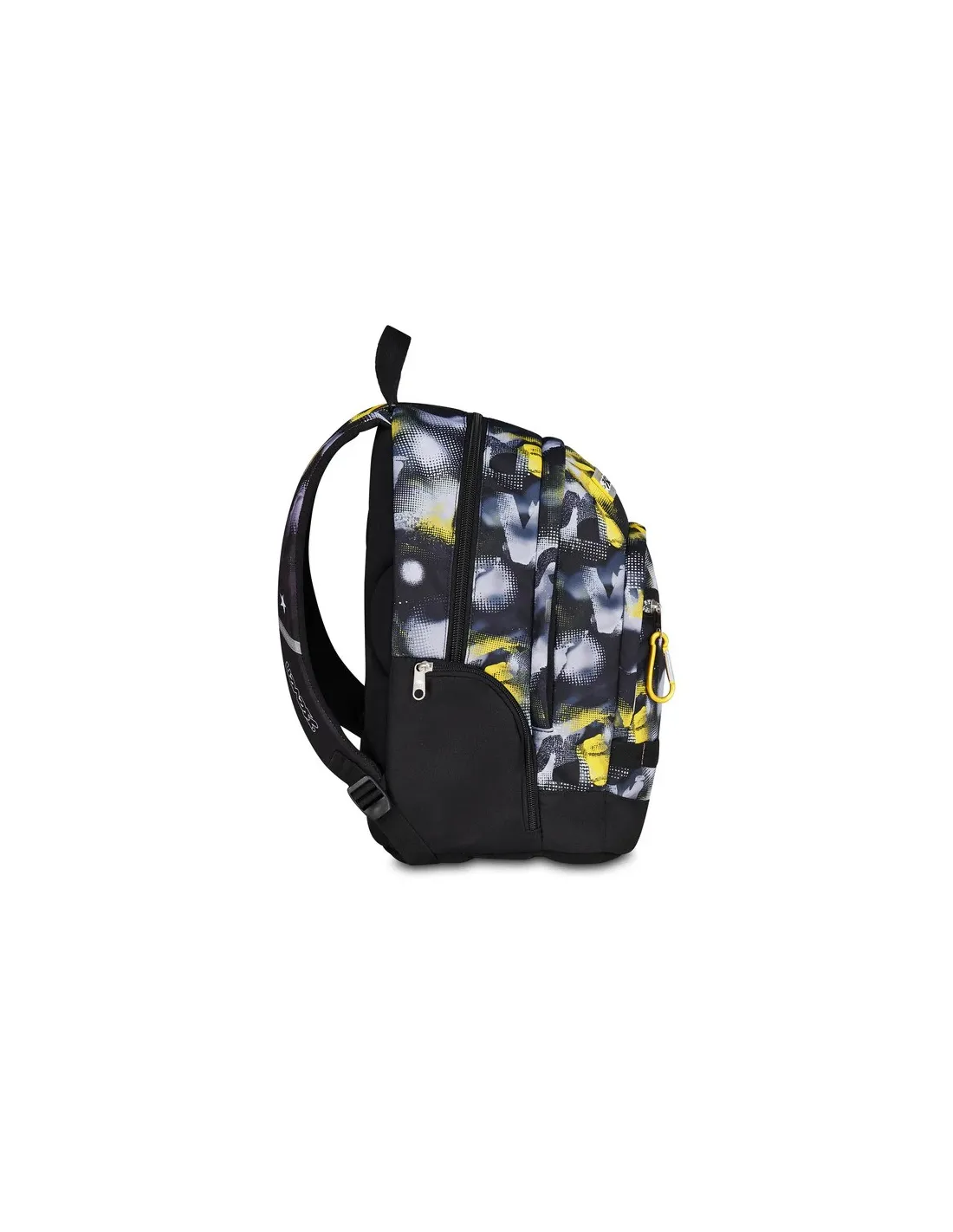 Seven Zaino Dual Golden Paint Backpack - 2 Large compartments Fit A4