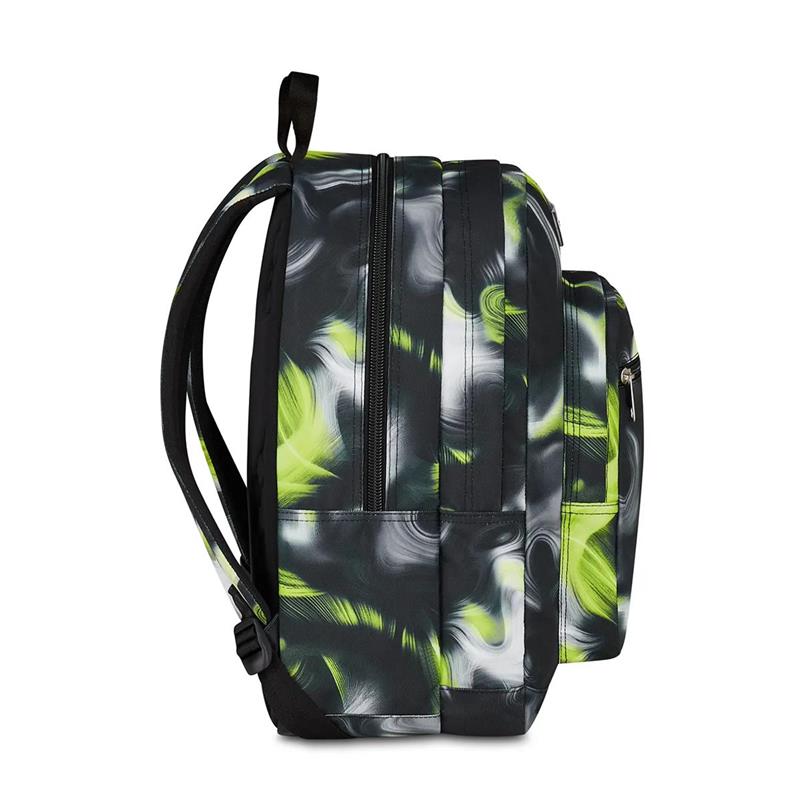 Zaino Scuola Seven Freethink Boy Lime Punch - 2 large compartments fit A4