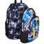 Seven Zaino Scuola Dual Detach Buzzy Note Boy - 2 Large compartments Fit A4 - 2 in 1 bag