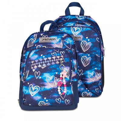 Seven - Gloomy Hearth 2 in 1 Backpack  2 Large compartments