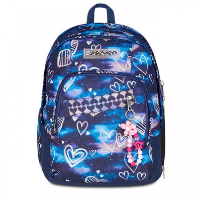 Seven - Gloomy Hearth 2 in 1 Backpack  2 Large compartments
