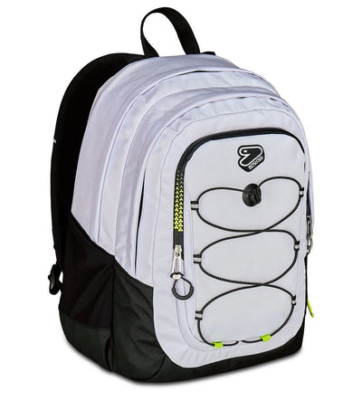 SEVEN TECH MINERAL GRAY BACKPACK 2 Large compartments fit A4