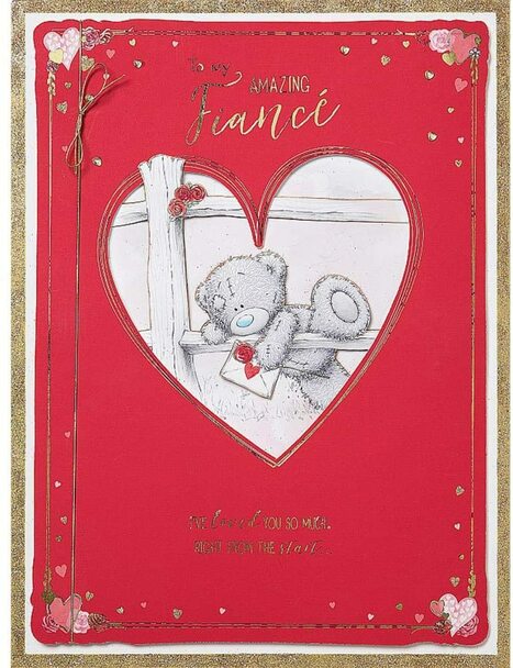 To My Amazing Fiance - Boxed Card