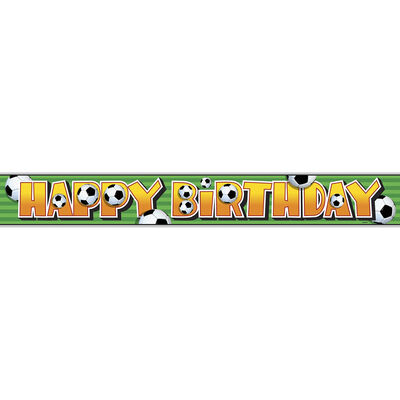 Happy Birthday Banner (Foootball)
