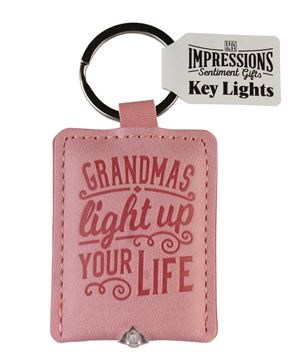 Grandma Keyring With Light