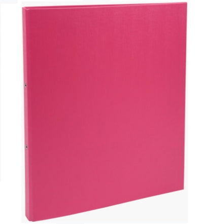 Hard 2 Ring File Pink