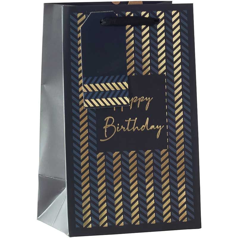 Happy Birthday Gift Bag 9 X12 X H20Cm