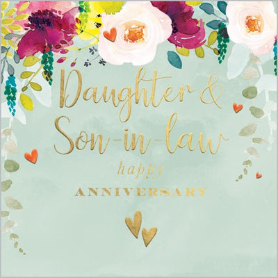 Daughter & Son-In-Law Happy Anniversary