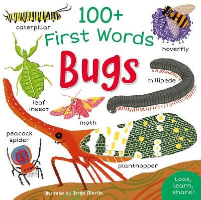 100+ First Words Bugs - Miles Kelly