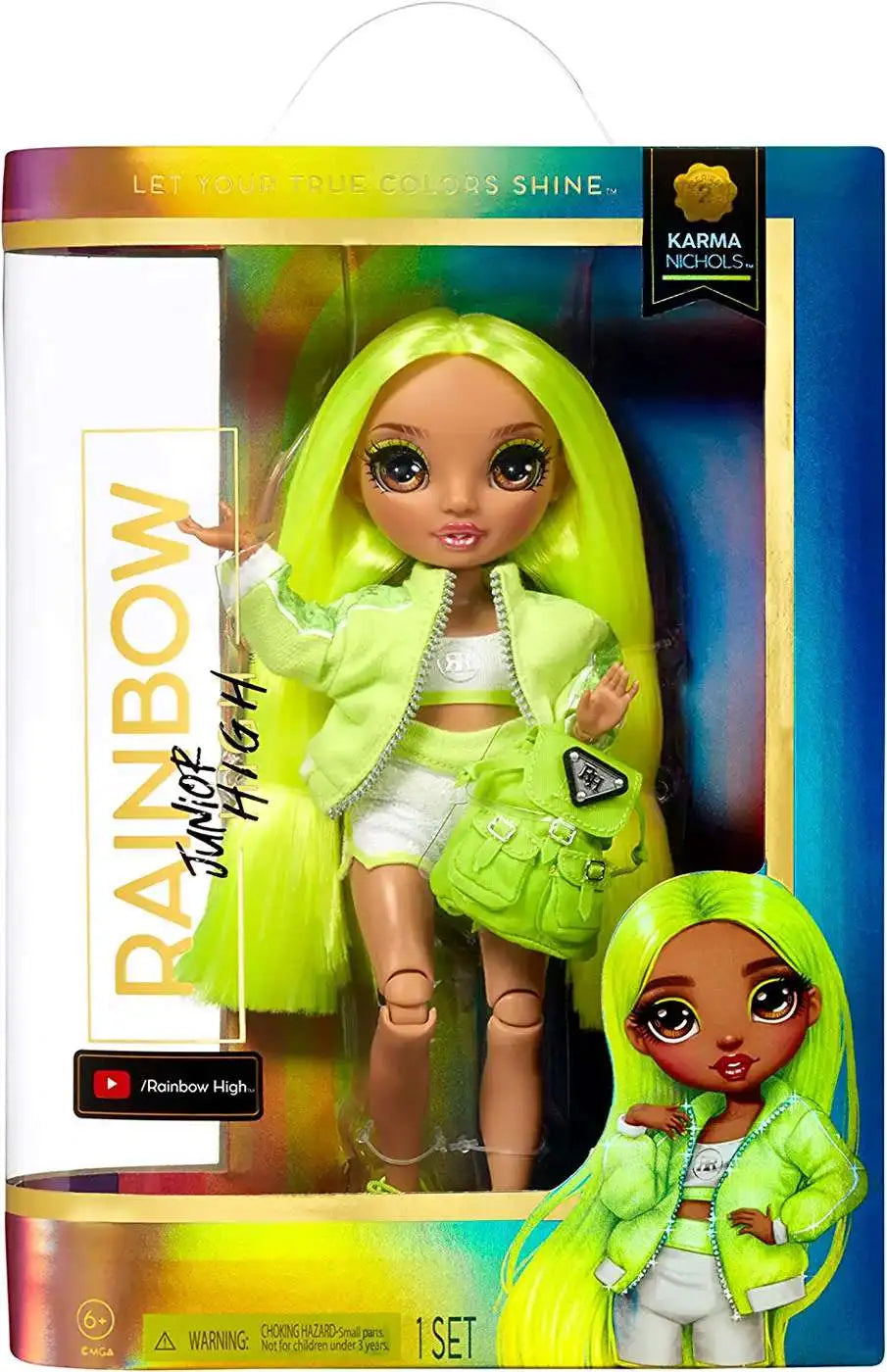 Rainbow High - Junior High Fashion Doll - Karma Nichols