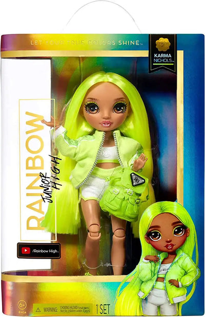 Rainbow High - Junior High Fashion Doll - Karma Nichols