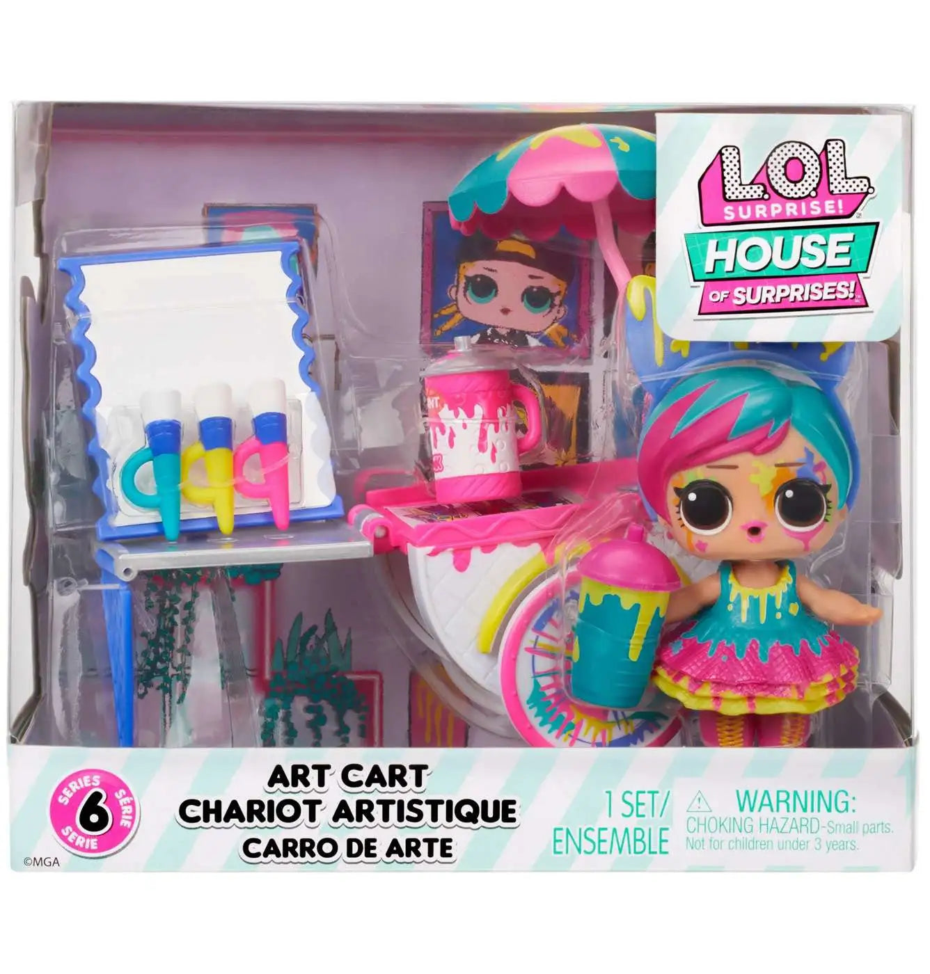 L.O.L. Surprise Furniture Playset With Doll