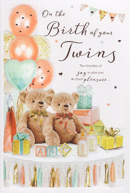 On The Birth Of Your Twins 