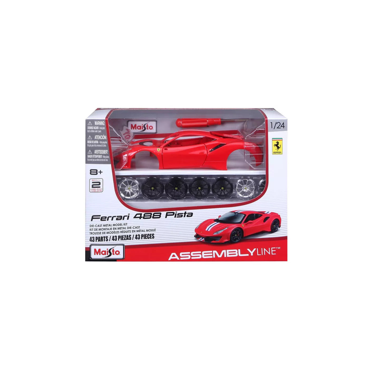 Kit 1:24 Ferrari 488 Pista
