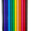 Erasable Coloured Hexagon Pencil Colours X12