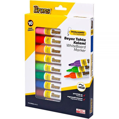Whiteboard Markers X10 Colours