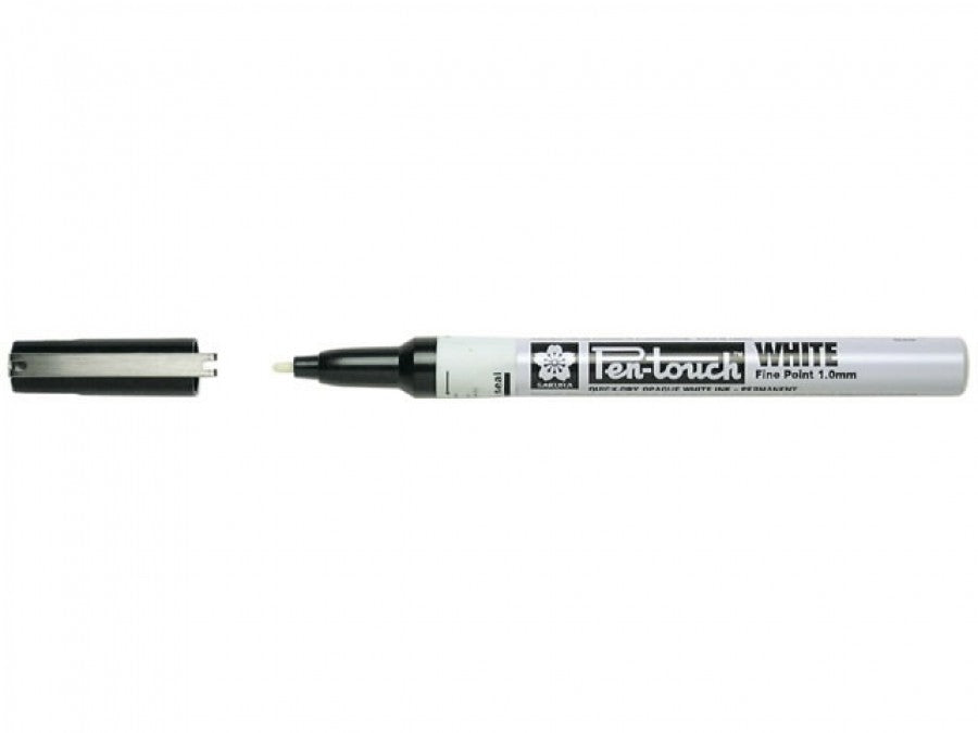 Pen White Fine Point 1.00Mm