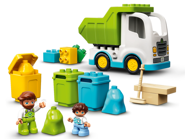 Lego Duplo Town Garbage Trucks And Recycling 10945