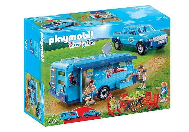 Playmobil Family Fun Jeep & Trailer 9502