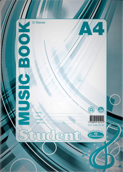 Music Book A4