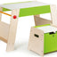 Wooden Play Station & Stool Set