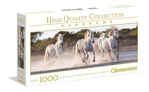 Panorama Puzzle 1000 Running Horses 