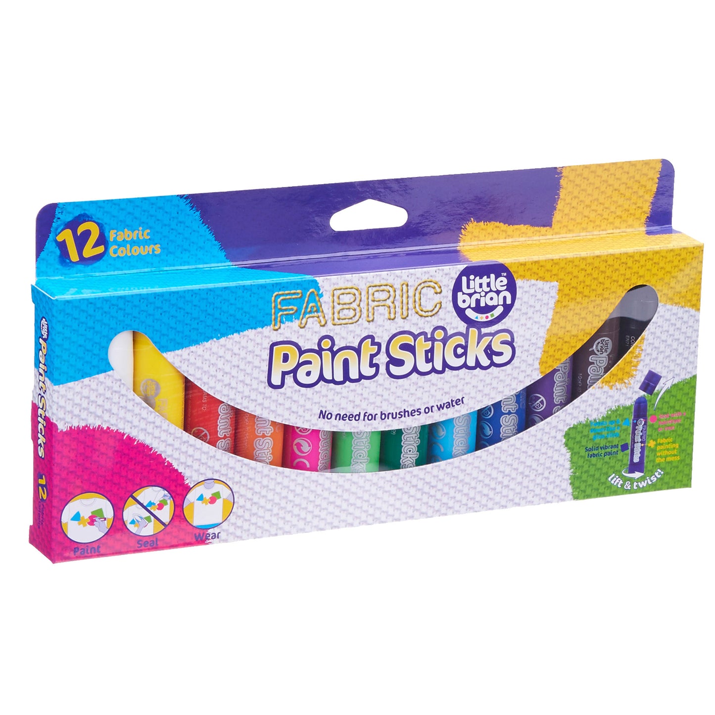 Little Brian X12 Fabric Paint Stick