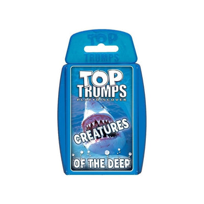 Top Trumps Card Game - Creatures Of The Deep Edition