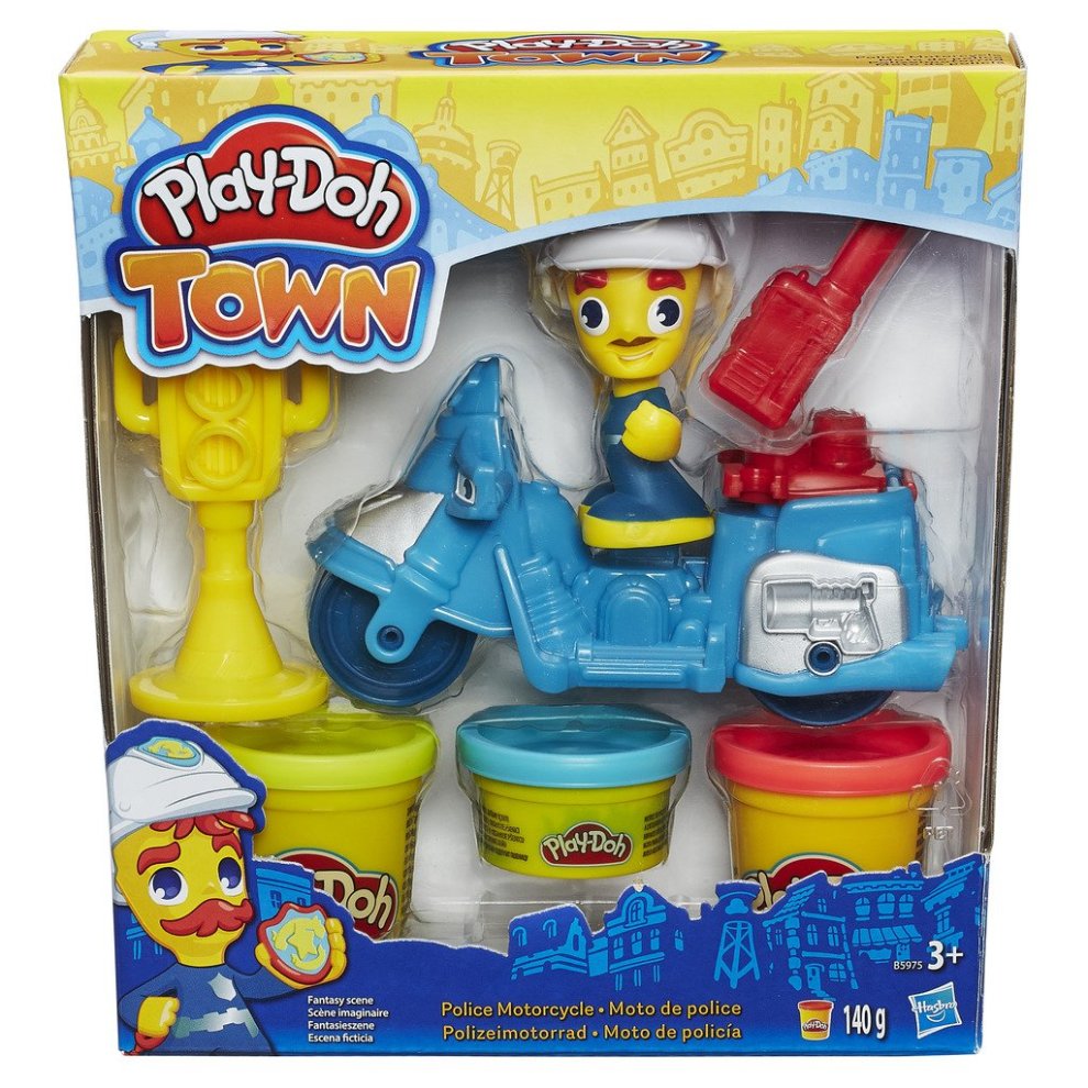 Play-Doh Town Police Motorcycle