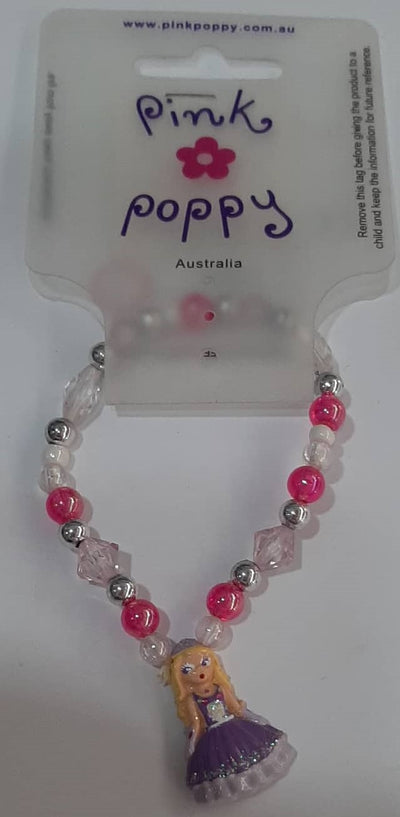 Pink Poppy Bracelet