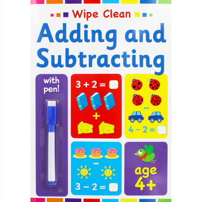 Bw Wipe Clean & Pen 4+ Add & Subtract