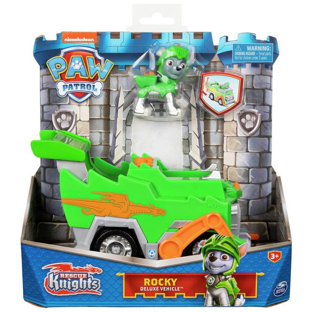 Paw Patrol - Rocky Transforming Toy Car