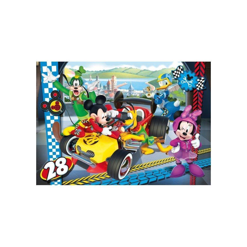 Mickey And The Roadstar Racers Supercolor Maxi Puzzle 24Pcs 