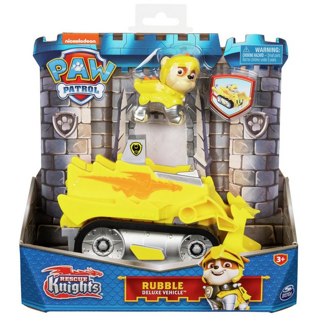 Paw Patrol - Rubble Transforming Toy Car