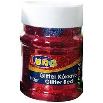Glitter Powder Red 113G