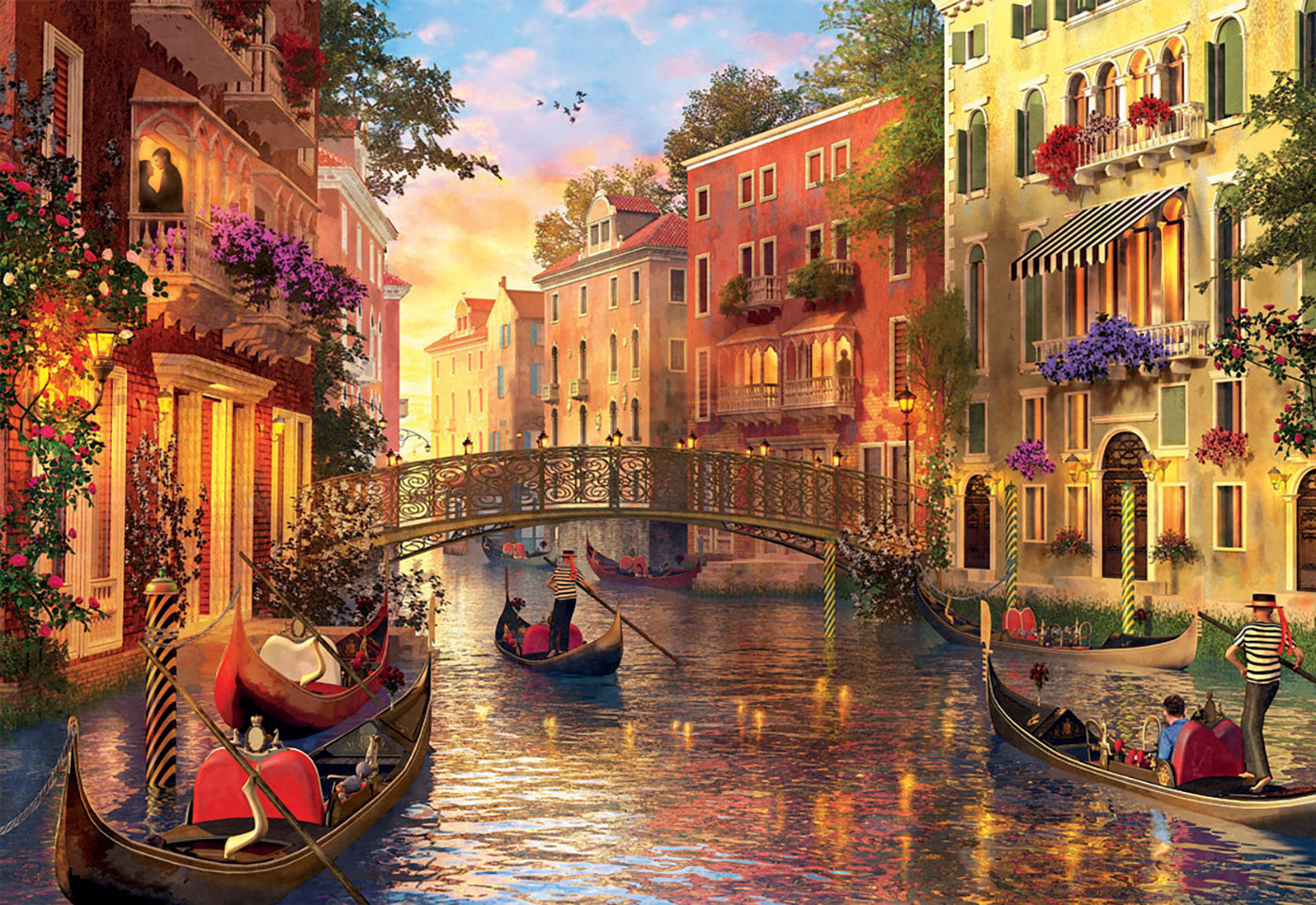 Jigsaw Puzzle - Sunset In Venice 1500Pc 