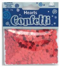 Red Heats Confetti