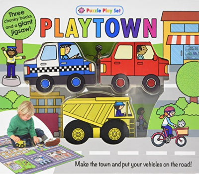 Whs Jigsaw Book Set: Playtown X3 Board B