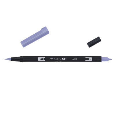 Tombow Dual Brush Pen Periwinkle 603