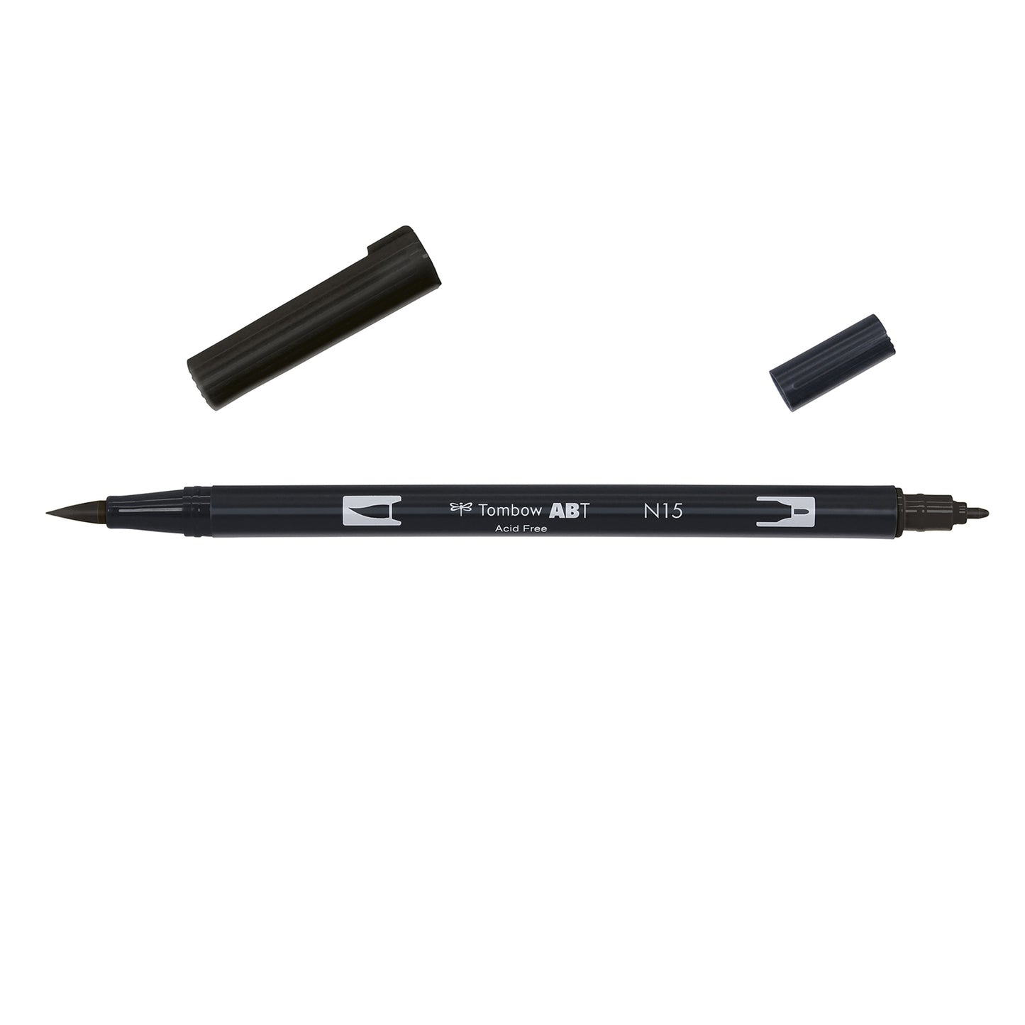 Tombow Dual Brush Pen Black N15